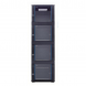 42 HE Serverschrank, mit Glastür – 4x9 HE Fächer, (BxTxH) 800x1000x2000mm