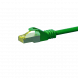 RJ45 Netzwerkkabel S/FTP (PiMF), mit CAT 7 Rohkabel, Grün, 5m