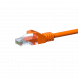 CAT 5e Netzwerkkabel U/UTP – 2 Meter -  Orange - CCA