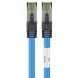 RJ45 Netzwerkkabel S/FTP (PiMF), mit CAT 8 Rohkabel, Blau, 1m