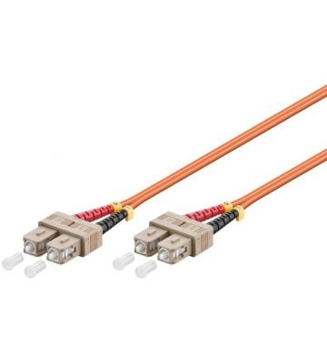 Glasfaserkabel SC-SC OM2 Duplex Patchkabel – 2 Meter