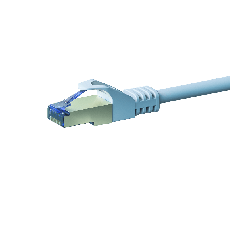 CAT 6a Netzwerkkabel LSOH - S/FTP - 3 Meter - Weiß