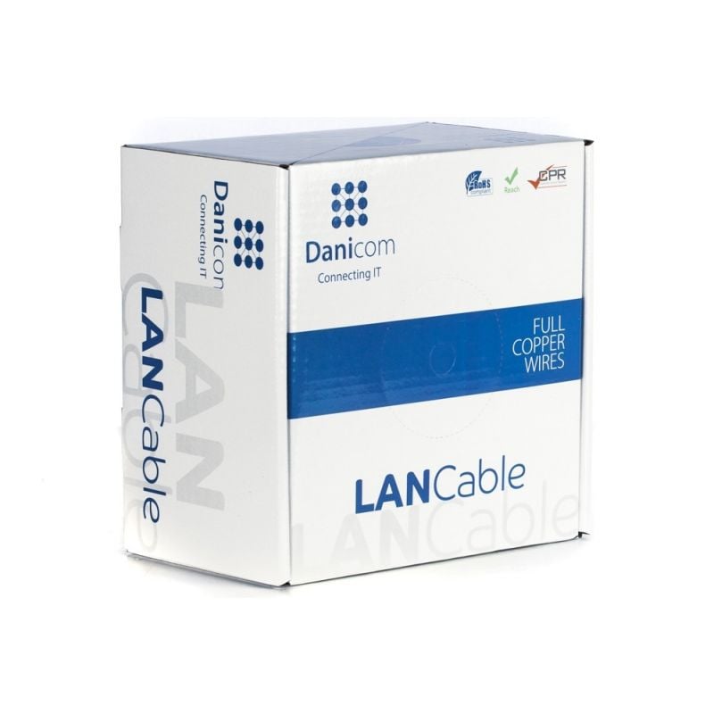 DANICOM CAT6A S/FTP 100m - LSZH (Fca)